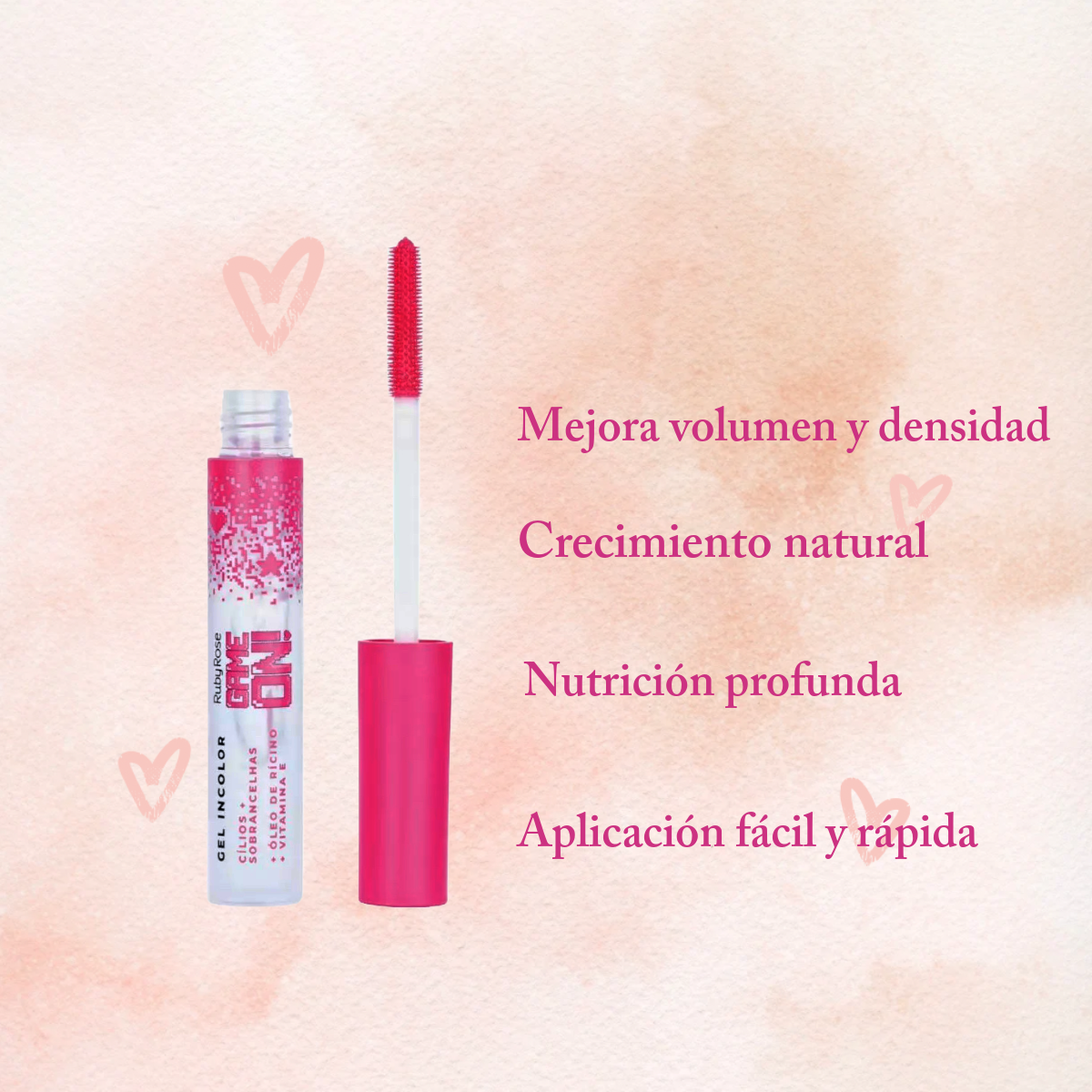 RubyRose® - Pestañas Largas y Fuertes en 3 Semanas