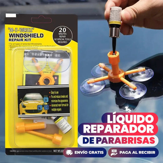 Kit de Reparación de Parabrisas y Vidrios
