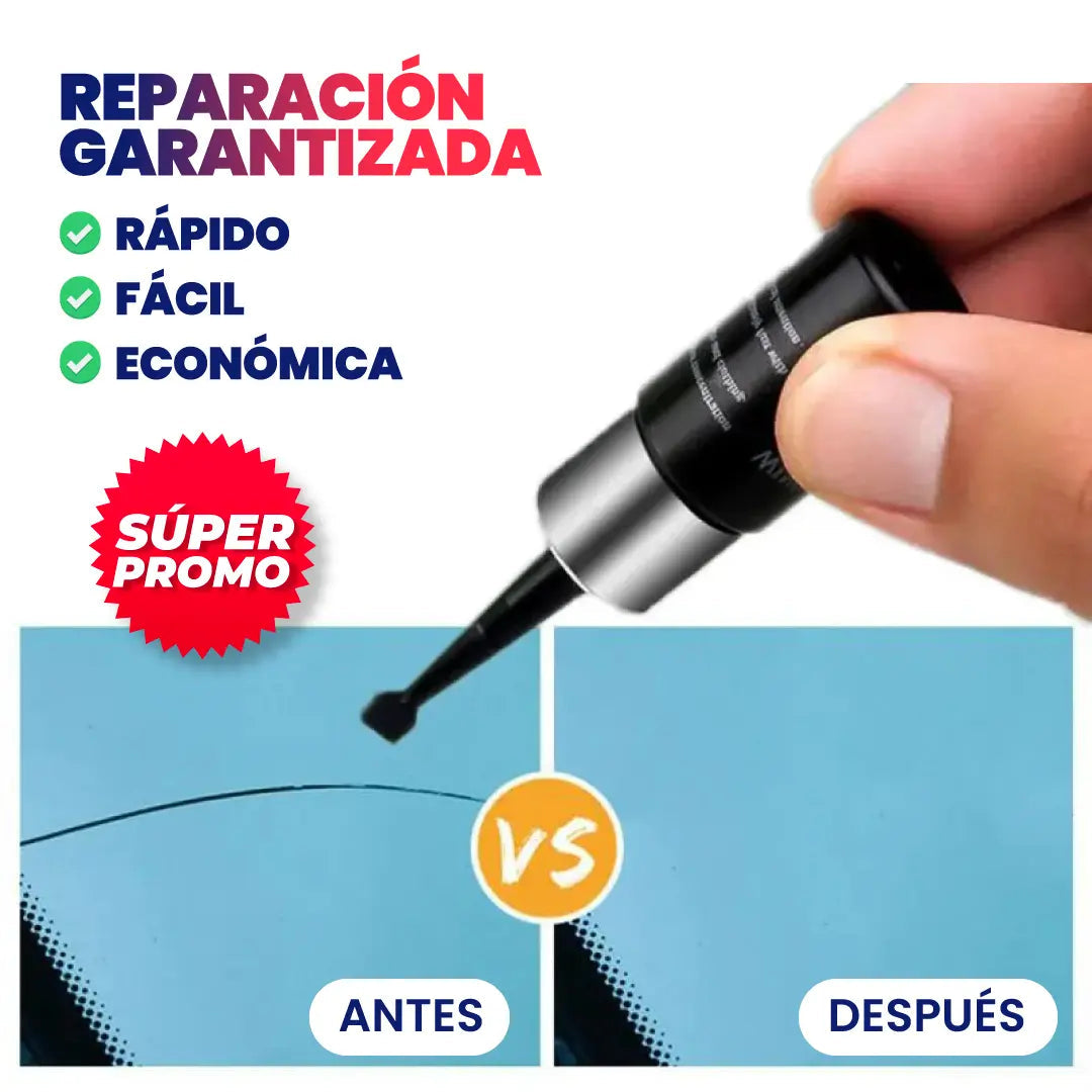 Kit de Reparación de Parabrisas y Vidrios